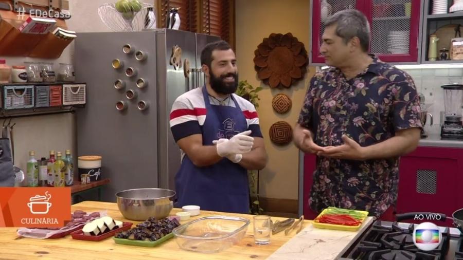 Kaysar, de Órfãos da Terra, participou do É de Casa. (Foto: Divulgação)