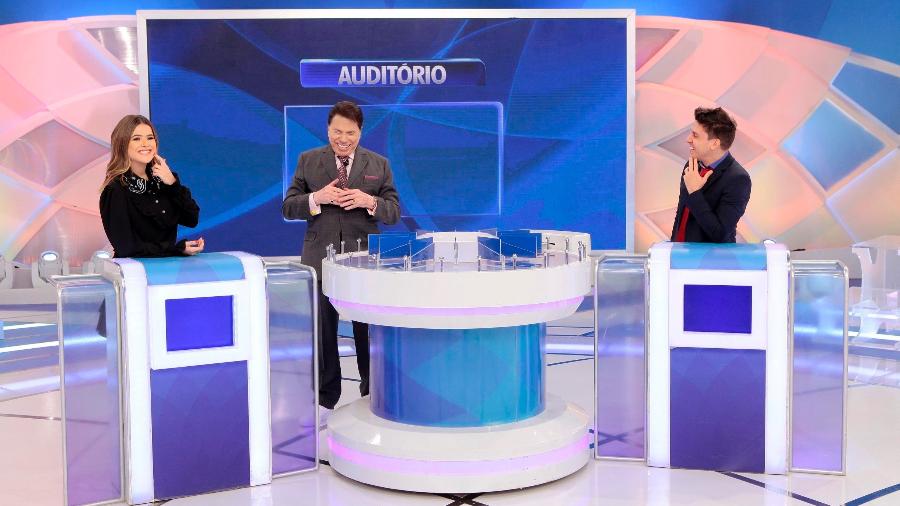 Maisa Silva no Jogo dos Pontinhos com Silvio Santos (Foto: Divulgação)