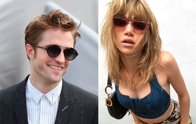 Robert Pattinson e Suki Waterhouse (Foto: Reprodução)