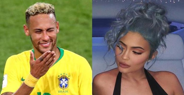 Neymar e Kylie Jenner (Foto: Divulgação)