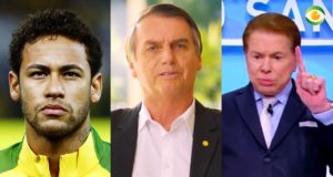 Imagem do post Público acusa Neymar e Silvio Santos de jogarem fama e reputação na lama após apoiarem Bolsonaro