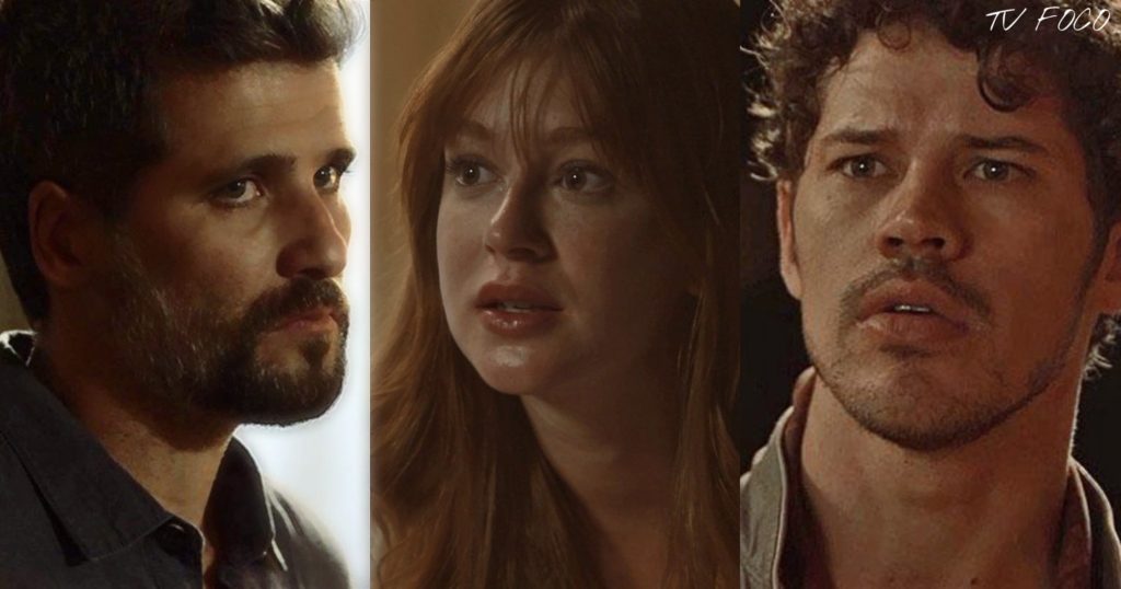 Por amor Gabriel (Bruno Gagliasso) ou Junior (José Loreto) darão a vida por Luz (Marina Ruy Barbosa) em O Sétimo Guardião