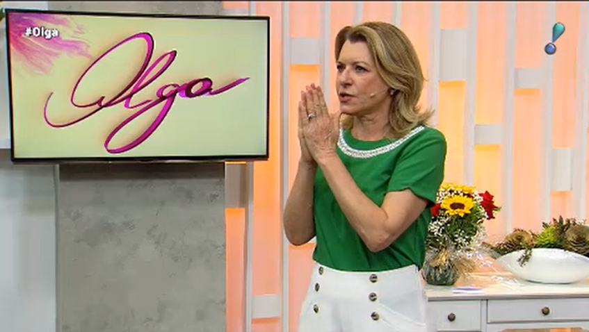 Olga estreia na RedeTV! (Foto: Reprodução)