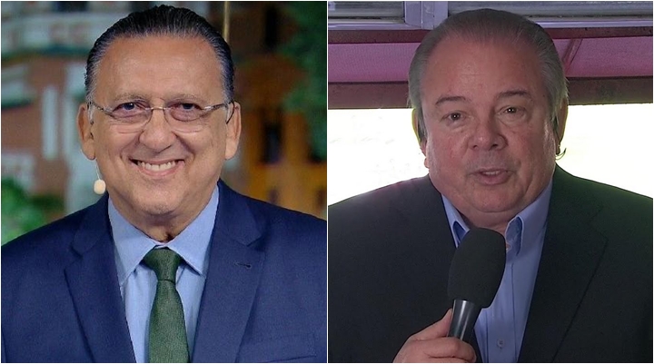 Galvão Bueno falou sobre Luciano do Valle no programa O Grande Círculo. (Foto: Montagem/Reprodução)