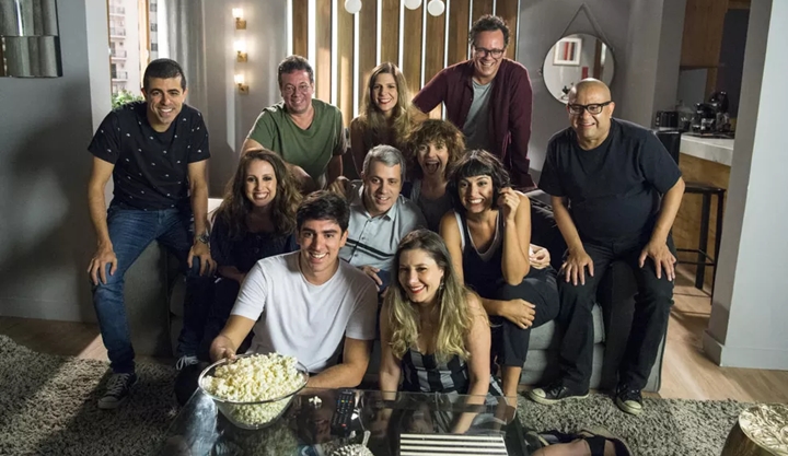 Parte do elenco do Tá no Ar. (Foto: Divulgação)