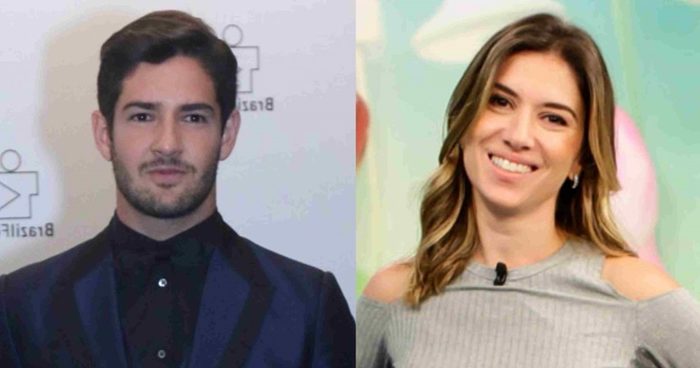 Rebeca Abravanel e Alexandre Pato (Foto: Reprodução/Montagem)