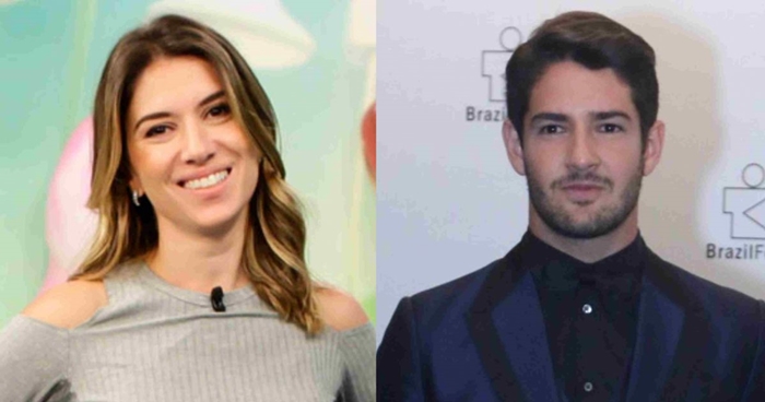 Rebeca Abravanel e Alexandre Pato (Foto: Reprodução/Montagem)