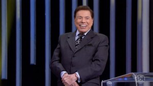 Silvio Santos durante exibição do Troféu Imprensa no SBT (Foto: Divulgação/SBT)