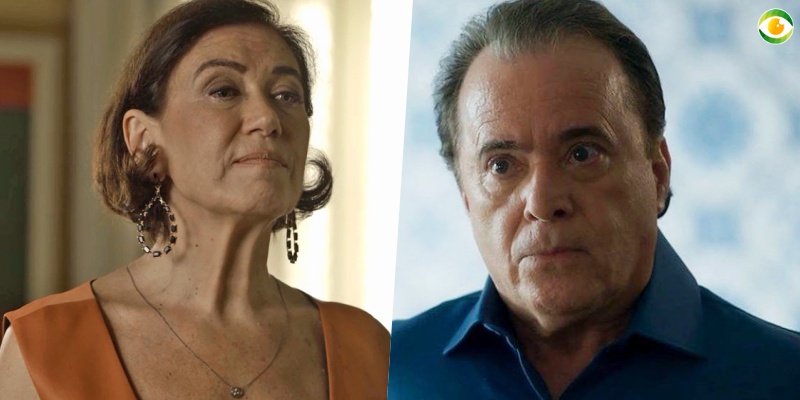 Inimigos, Valentina (Lilia Cabral) e Olavo (Tony Ramos) se enfrentarão em O Sétimo Guardião