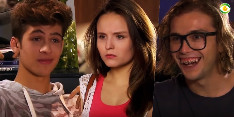 Mirela (Larissa Manoela) fica dividida por Luca (João Guilherme) e Vini (Vincenzo Richy) em As Aventuras de Poliana 