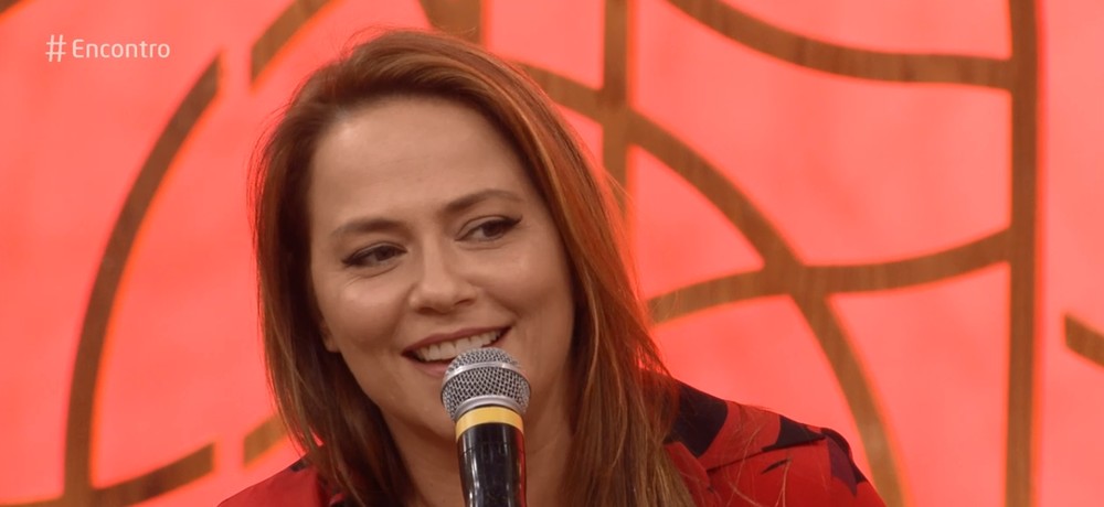 Vivianne Pasmanter no 'Encontro com Fátima Bernardes' desta segunda, 29/4 — (Foto: TV Globo)