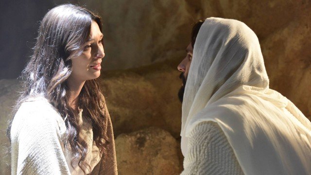 Jesus aparece para Maria Madalena em novela Foto: Blad Meneghel /RecordTV/ Divulgação)