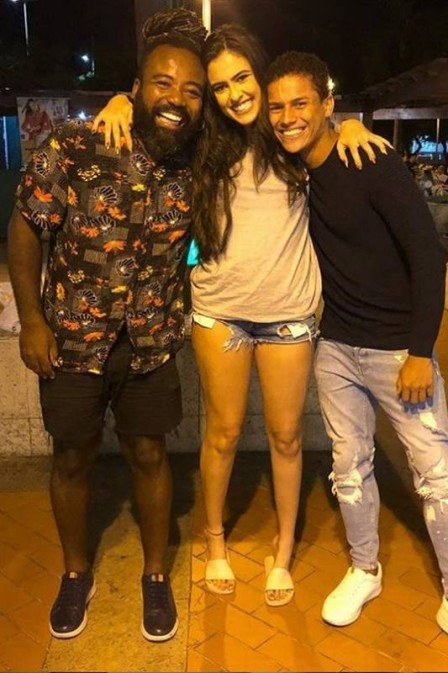 Rodrigo, Hana e Danrley do BBB19 (foto: Divulgação)