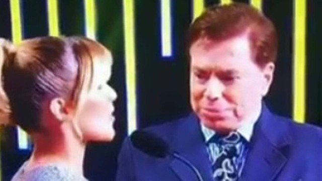 Isabella Santoni e Silvio Santos (Foto: Reprodução)