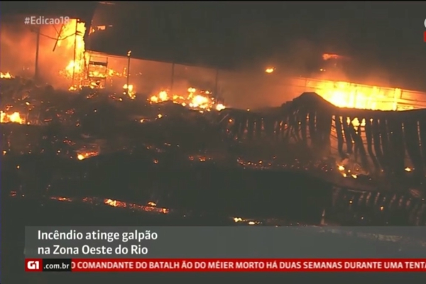 Globo tem incêndios no estúdios; funcionários se apavoram e pânico toma conta da situação Foto: Reprodução