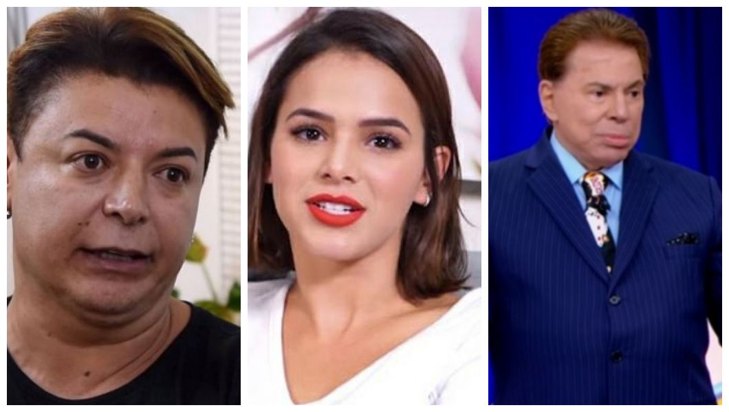 Silvio Santos perguntou para David Brazil sobre Bruna Marquezine (Foto: Reprodução)