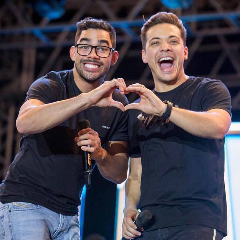 Wesley Safadão e Gabriel Diniz eram tido como grandes amigos (Foto: Reprodução)