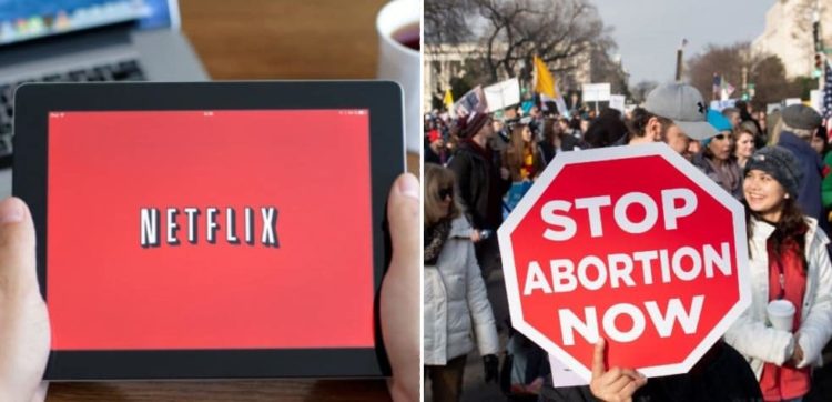 Protestos para derrubar a lei antiaborto na Georgia (Foto: Reprodução)