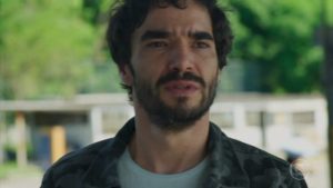 Caio Blat em cena na Globo de O Sétimo Guardião (Foto: Reprodução/Globo)