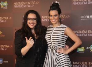 A cantora Ana Carolina e Leticia Lima (Foto: AgNews)