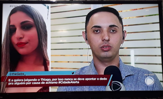 Caso Yasmin no Cidade Alerta (Foto: Reprodução/Twitter)