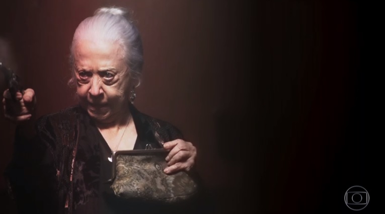 Fernanda Montenegro em A Dona do Pedaço, novela das nove da Globo