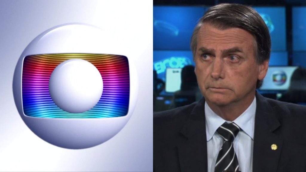 Globo e Bolsonaro (Foto: Montagem/TV Foco)