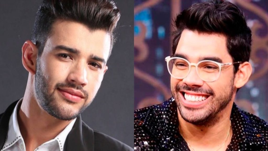 Gusttavo Lima e Gabriel Diniz (Foto: Montagem/TV Foco)