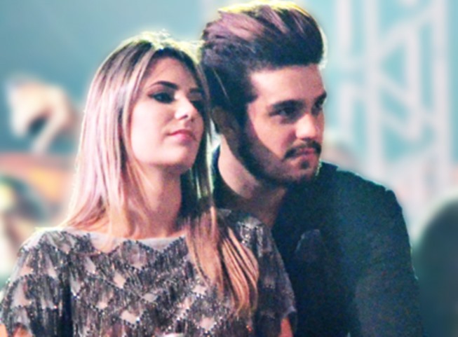 Luan Santana com Jade Magalhães (Foto: Reprodução)