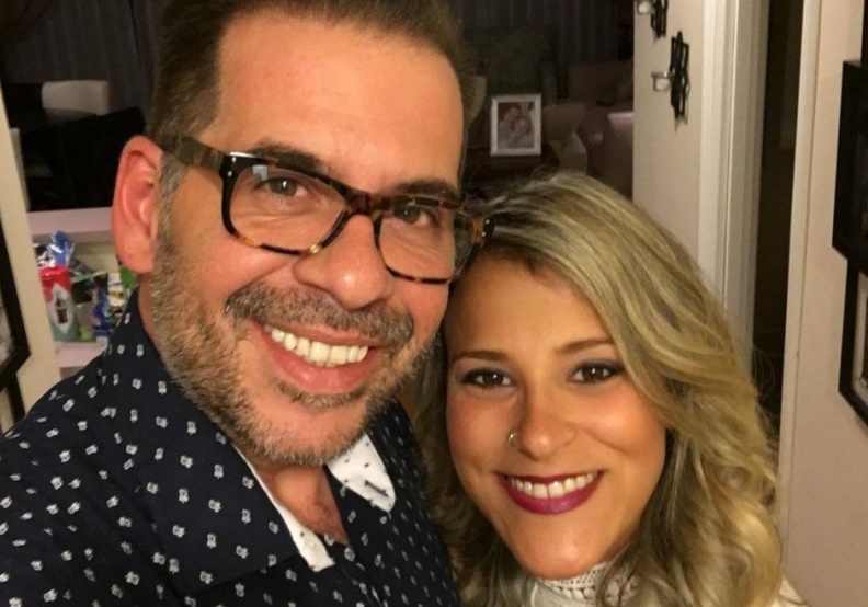 Leandro Hassum e a esposa, Karina (Foto: Reprodução/Instagram)