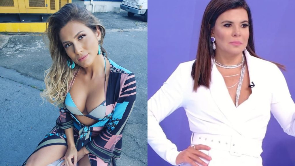 Livia Andrade e Mara Maravilha (Foto: Reprodução - Montagem/TV Foco)