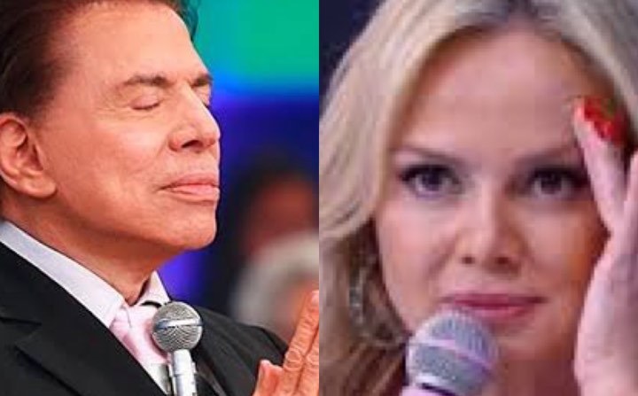 Silvio Santos e Eliana (Foto: Divulgação/SBT)