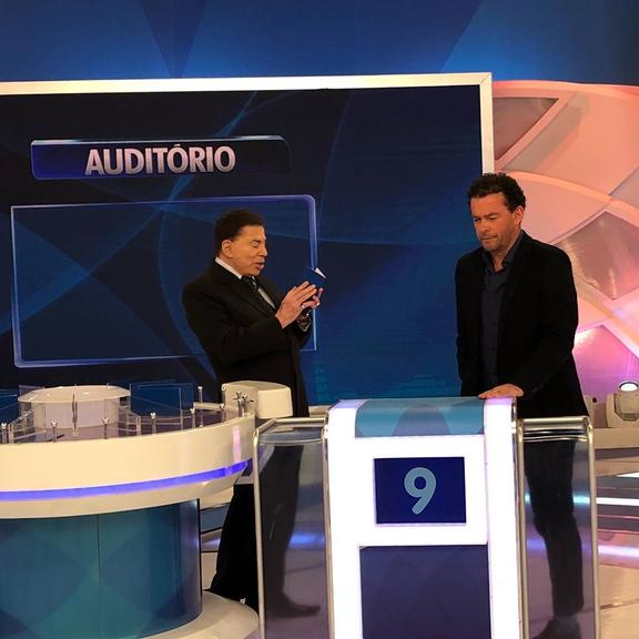 Silvio Santos e Fernando Rocha (Foto: Reprodução)