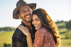 Marcos Palmeira e Juliana Paes são os protagonistas de A Dona do Pedaço, nova novela das 21h da Globo (Foto: Divulgação)