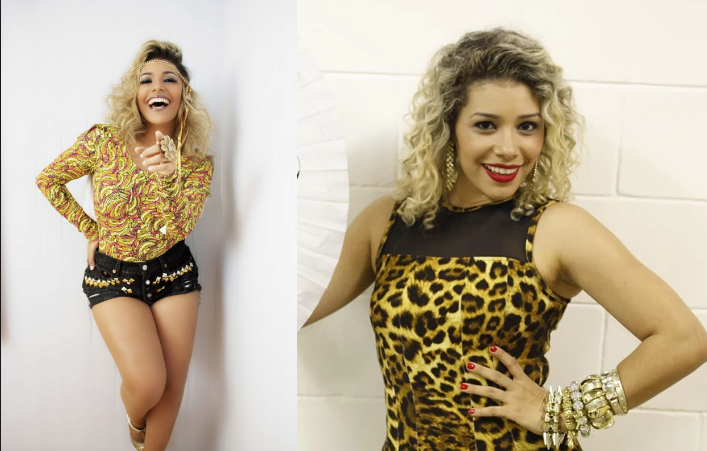 Aila Menezes, do The Voice,  35 kg mais magra (Foto: Reprodução)