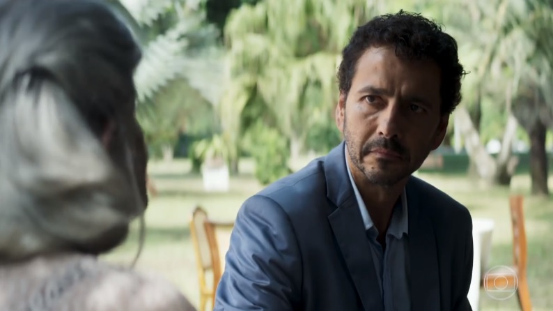 Amadeu (Marcos Palmeira) em cena de A Dona do Pedaço (Foto: Reprodução/Globo)