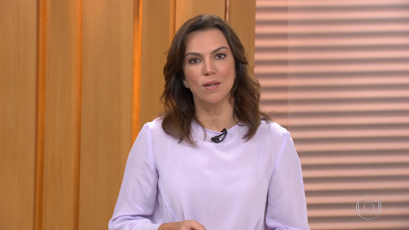 Ana Paula Araújo no Bom Dia Brasil (Foto: Reprodução/Globo)