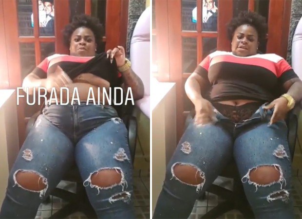 Jojo Todynho tirou a roupa e mostrou tudo (Foto: Reprodução/Instagram)