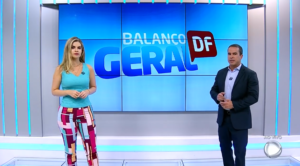 Sabrinna Albert e Fred comandam o quadro A Hora da Venenosa em Brasília e vencem a Globo. (Foto: Reprodução)