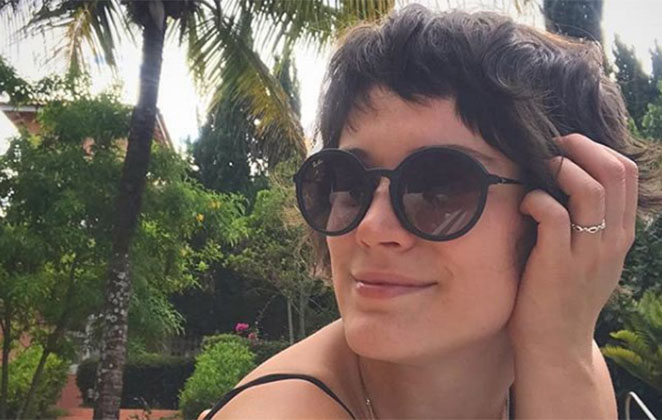 Bianca Bin mostrou tudo em foto ousada e deixou os seios à mostra (Foto: Reprodução/Instagram)