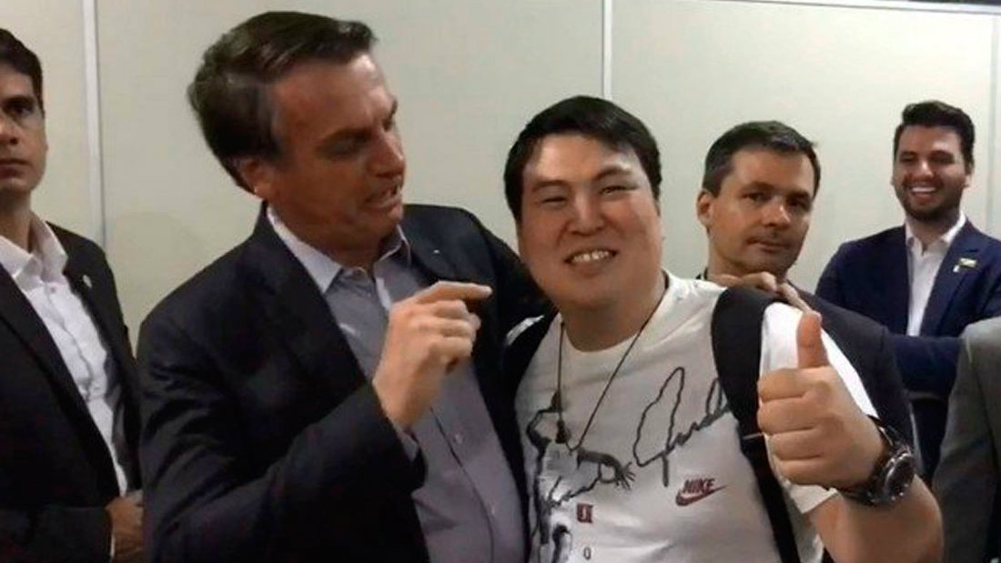 A Globo fez novamente piada com o presidente Jair Bolsonaro (Foto: Reprodução)