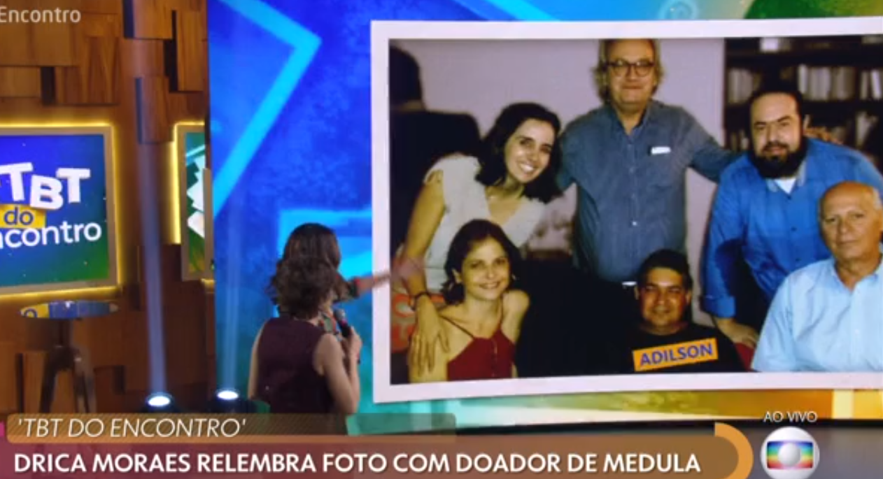 Drica Moraes ao vivo na Globo (Foto: Reprodução)