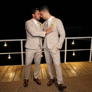 Carlinhos Maia e Lucas Guimarães casados — (Foto: Davi Nascimento/Reprodução/Instagram)