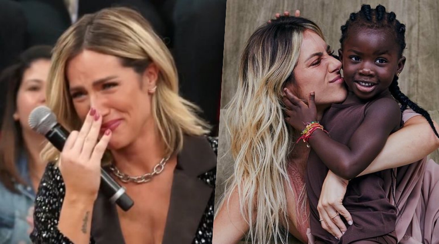 Filha de Giovanna Ewbank e Bruno Gagliasso questiona a mãe sobre adoção e deixa Gio desesperada: "fiquei sem reação" Foto: Reprodução