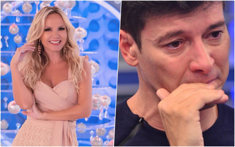 Rodrigo Faro e Eliana brigam pela audiência, se alfinetam pelas redes sociais e a loira do SBT dispara indireta Foto: Reprodução