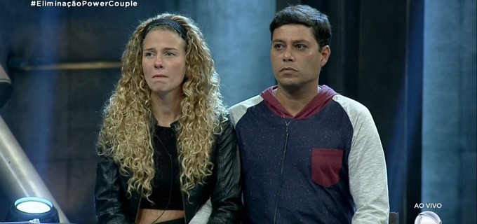 Debby Lagranha e Leandro Amieiro são eliminados do Power Couple Brasil (Foto: Reprodução)