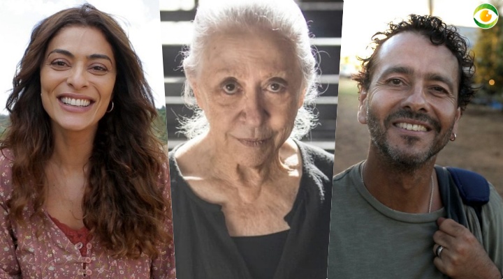 Em A Dona do Pedaço, Fernanda Montenegro será contra o namoro de Juliana Paes e Marcos Palmeiras na Globo