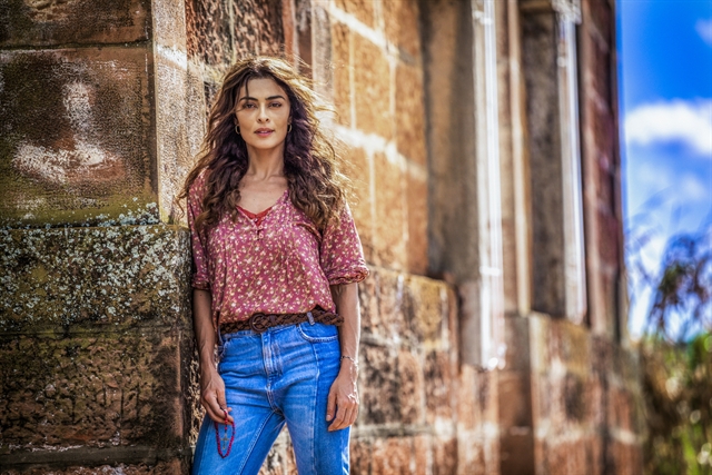 Maria da Paz (Juliana Paes) em A Dona do Pedaço (Foto: Globo/João Miguel Júnior)