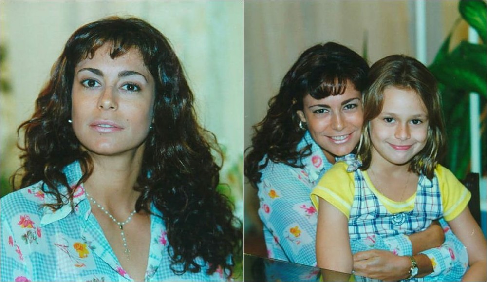 A atriz Giovanna God em cena na novela Por Amor, 1998 (Imagens/ Divulgação Globo)