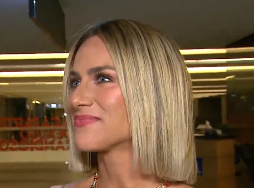 Giovanna Ewbank se confundiu e entrou em quarto errado no hotel (Foto: Reprodução)